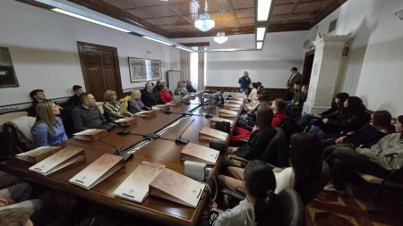 Sprejem za goste iz Zvornika; Vir: Občina Sežana